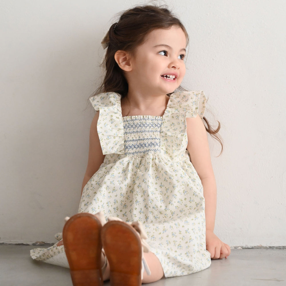 スモッキング ワンピース