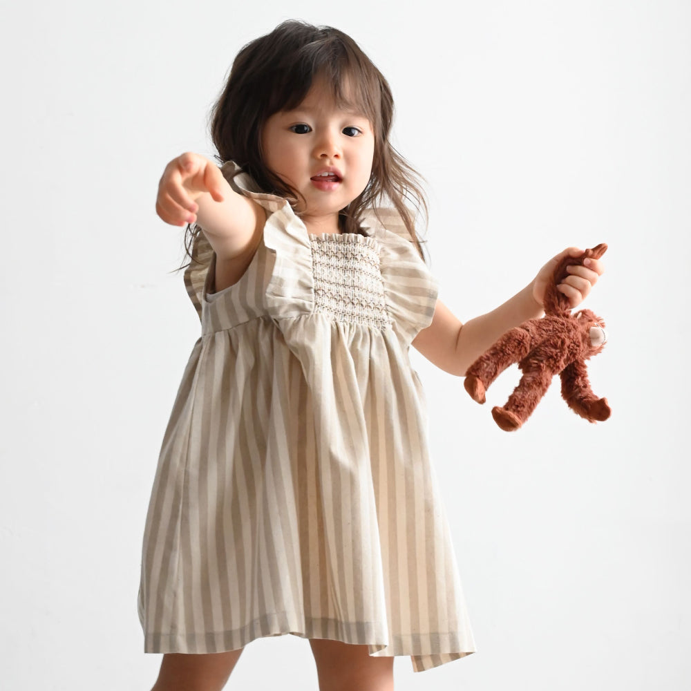 スモッキング ワンピース