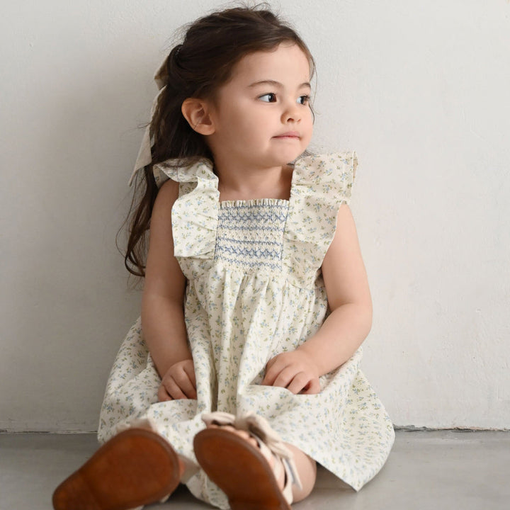 スモッキング ワンピース