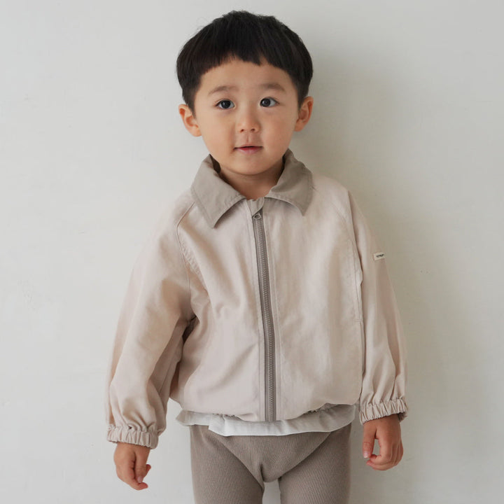 ステンカラー ジップアップ ジャケット