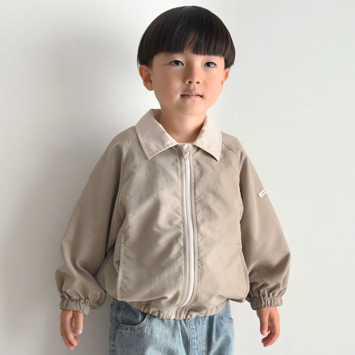 ステンカラー ジップアップ ジャケット