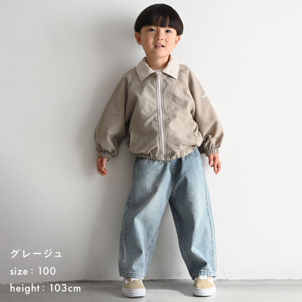 ステンカラー ジップアップ ジャケット