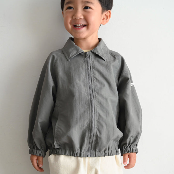 ステンカラー ジップアップ ジャケット