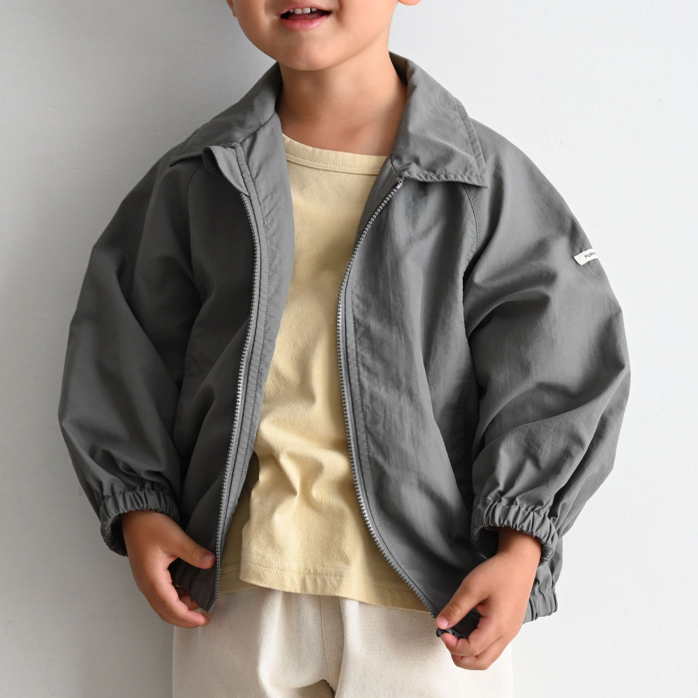 ステンカラー ジップアップ ジャケット