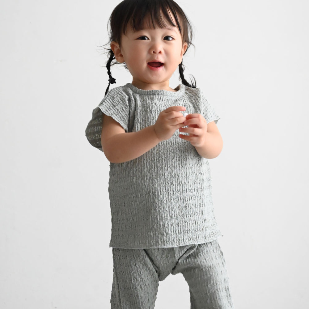 セットアップ ノースリーブ パンツ 楊柳