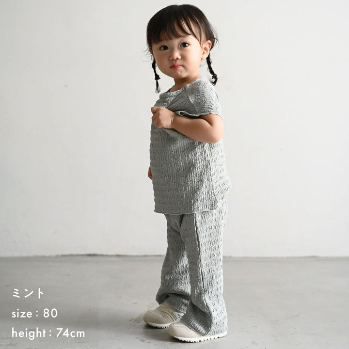 セットアップ ノースリーブ パンツ 楊柳