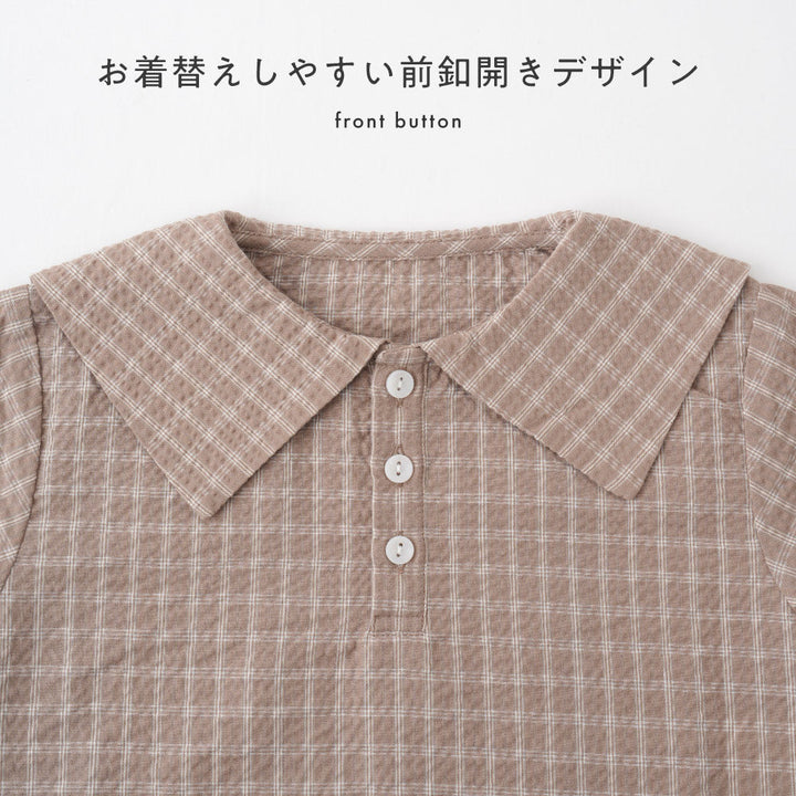 セットアップ セーラーカラー 半袖 シャツ ショートパンツ