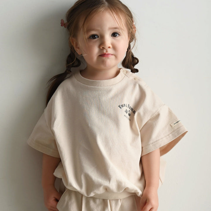 セットアップ 半袖 Tシャツ ショートパンツ ライトスウェット