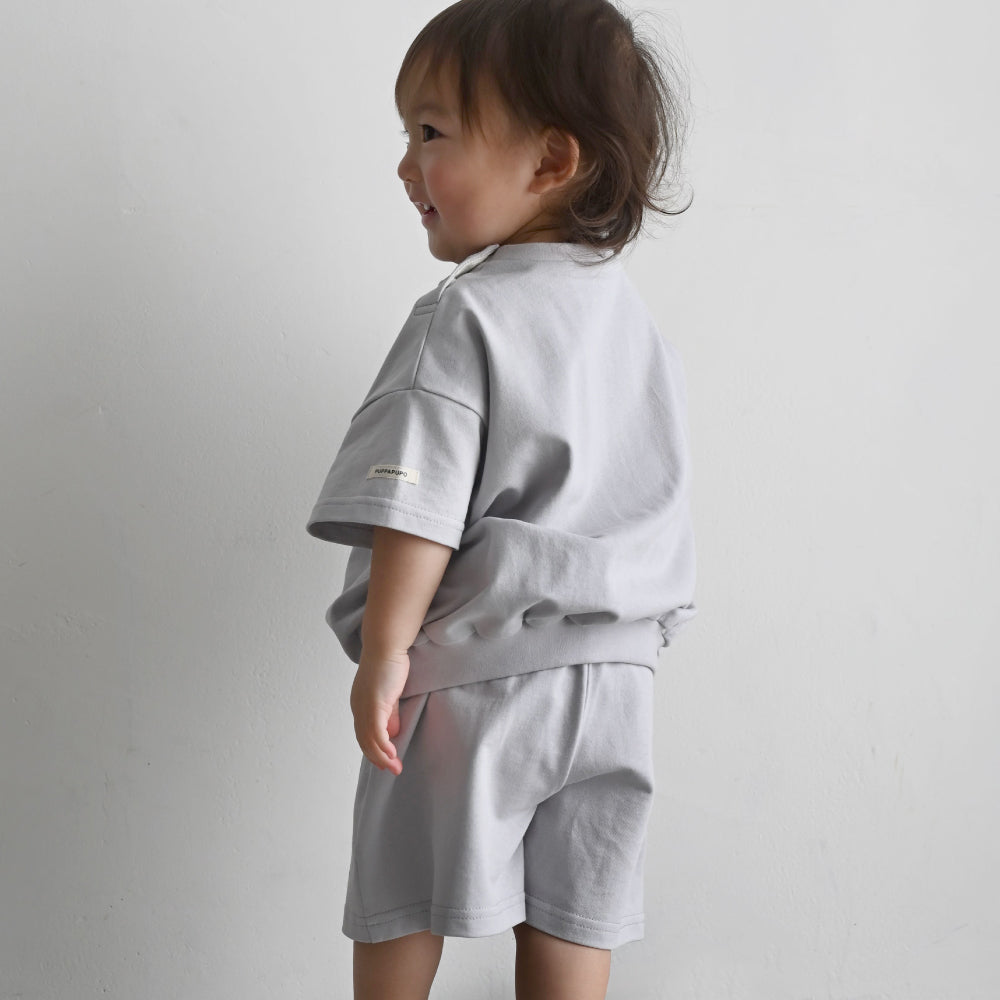 セットアップ 半袖 Tシャツ ショートパンツ ライトスウェット