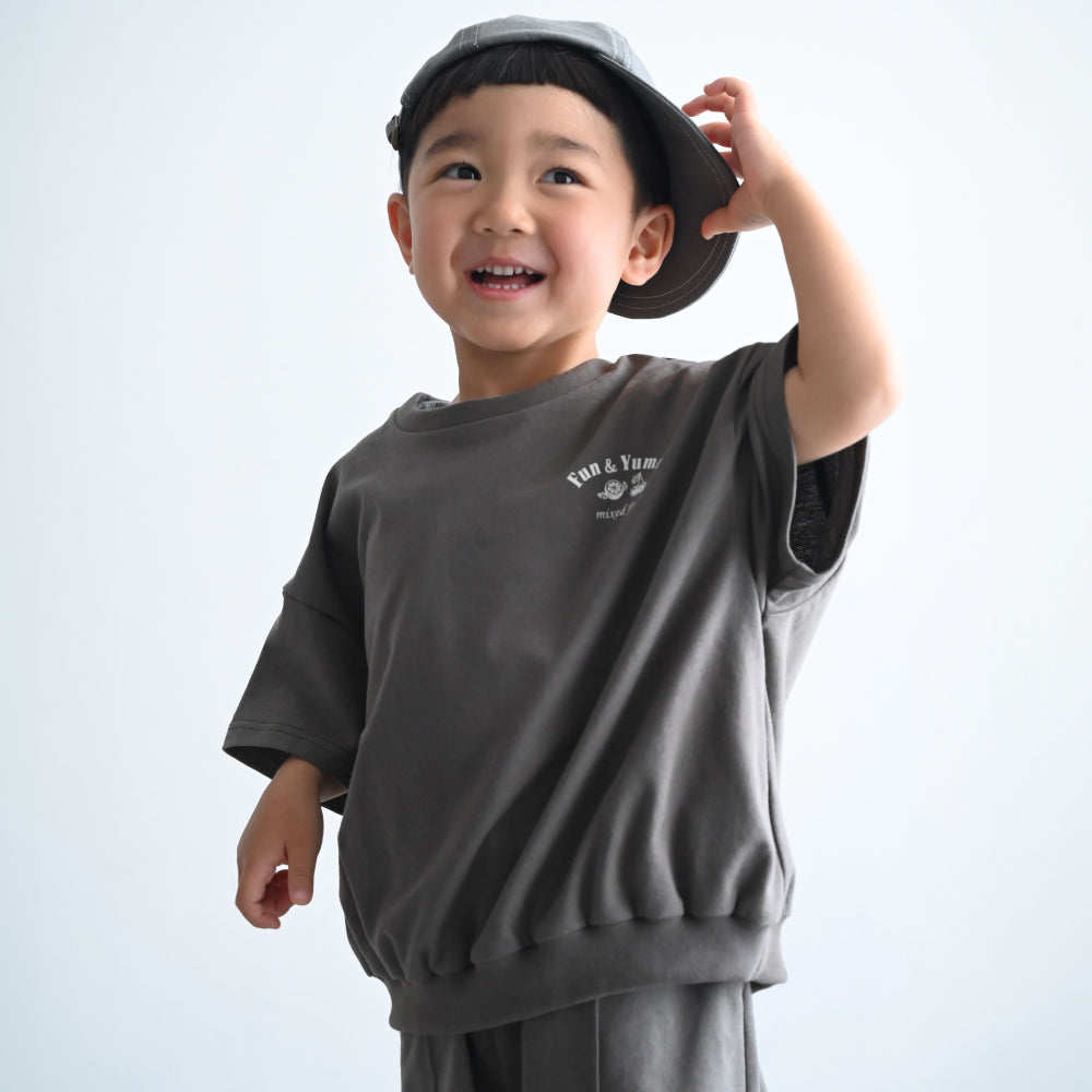 セットアップ 半袖 Tシャツ ショートパンツ ライトスウェット