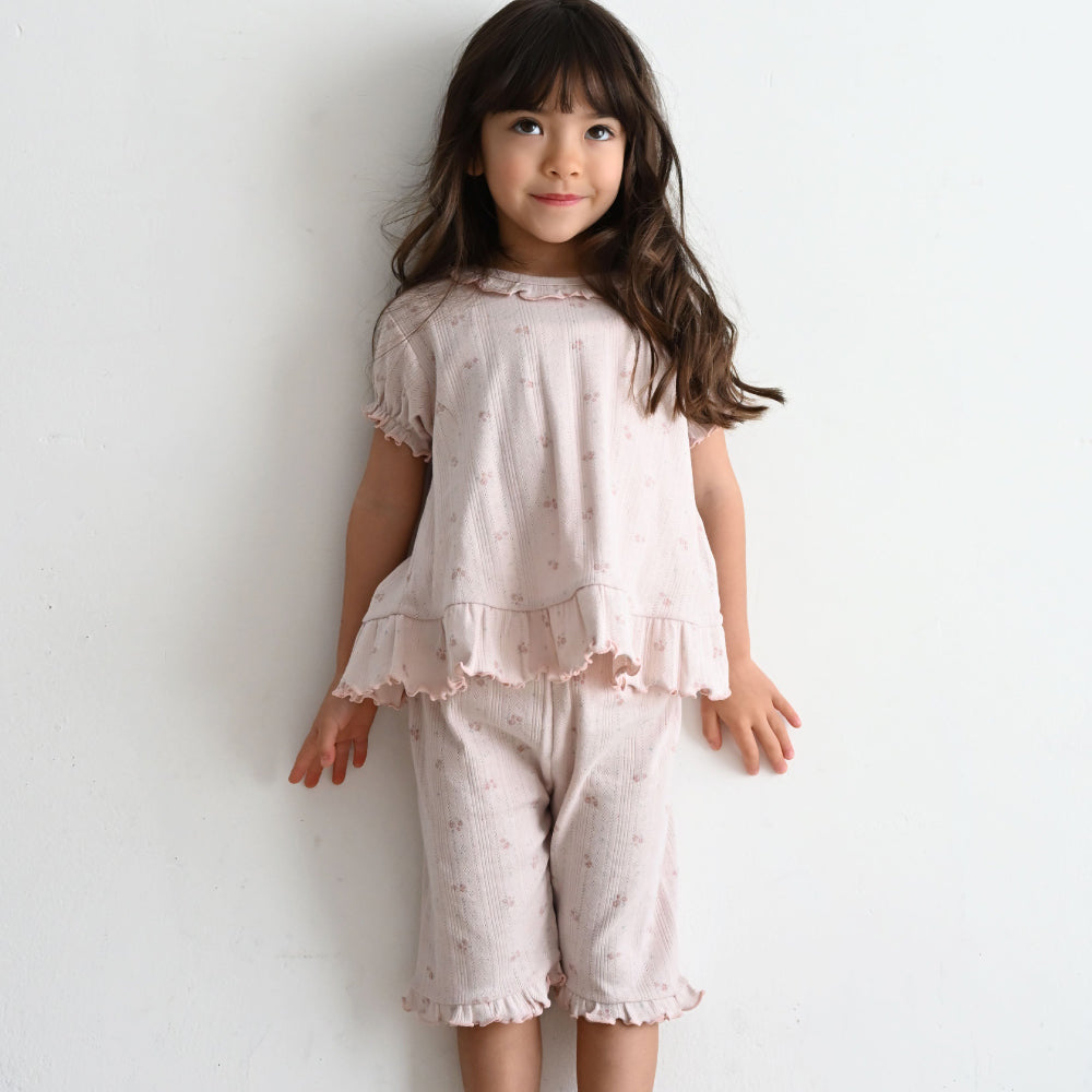 ベビー 半袖 パジャマ 針抜き