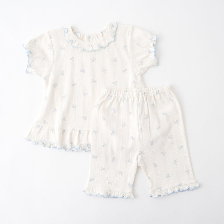 ベビー 半袖 パジャマ 針抜き