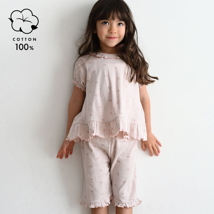 ベビー 半袖 パジャマ 針抜き