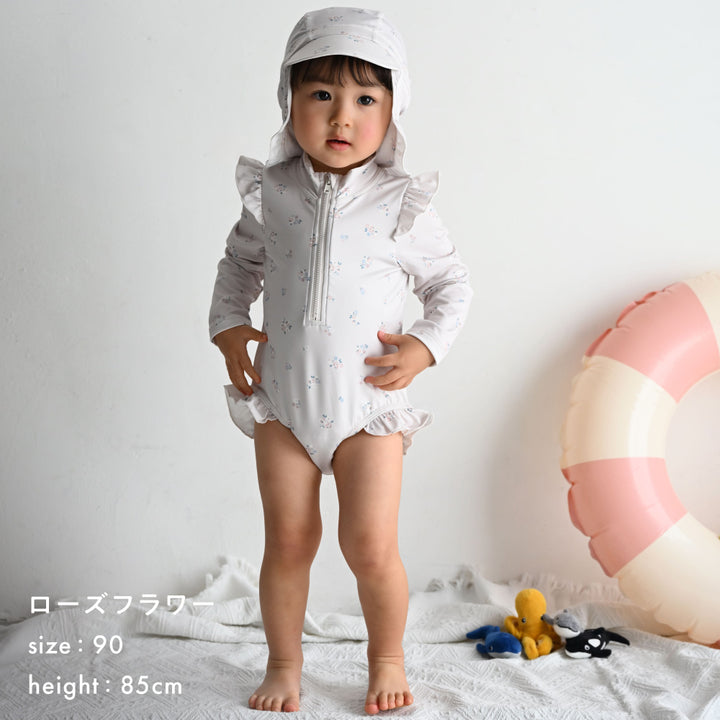 水着 ラッシュガード ロンパース