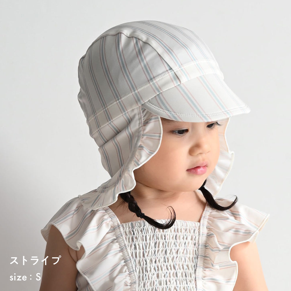 水着 つば付き スイムキャップ