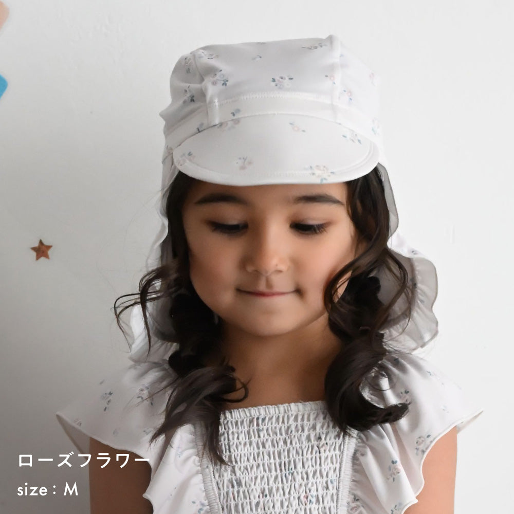 水着 つば付き スイムキャップ