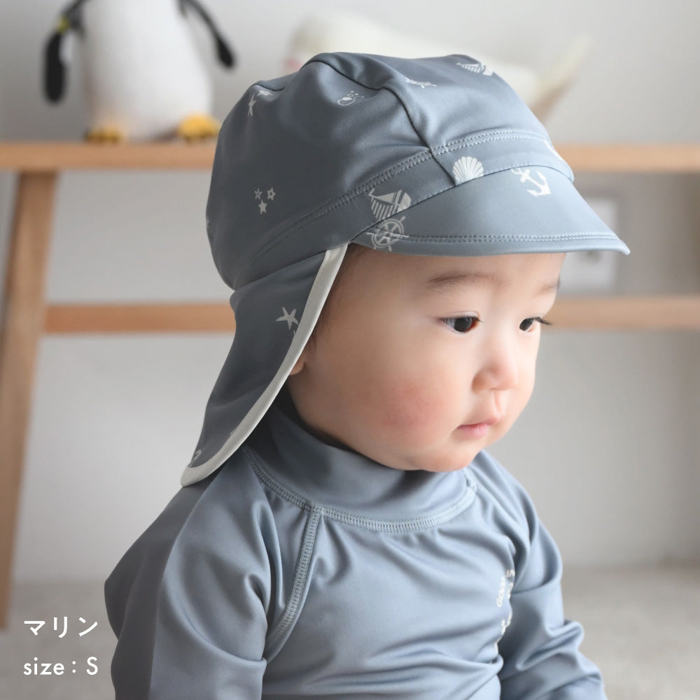水着 つば付き スイムキャップ