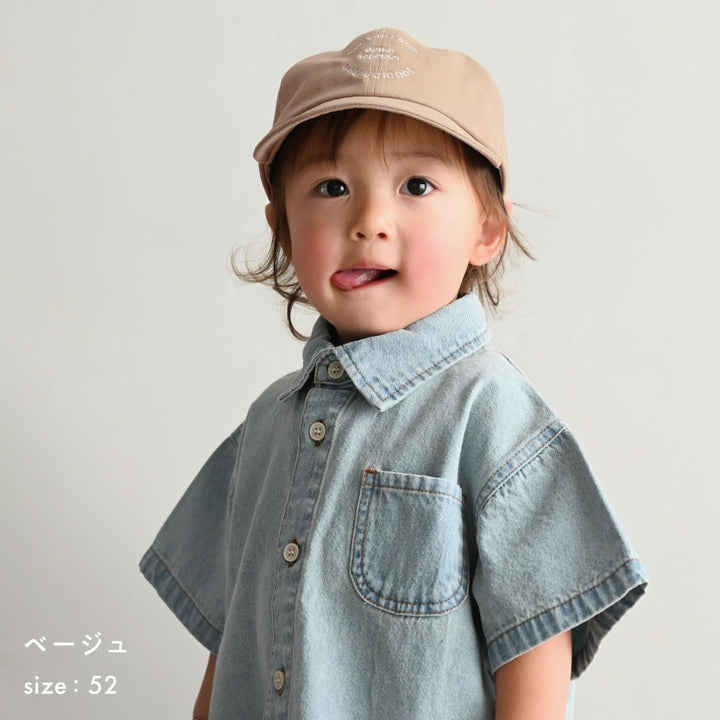 刺繍入り キャップ