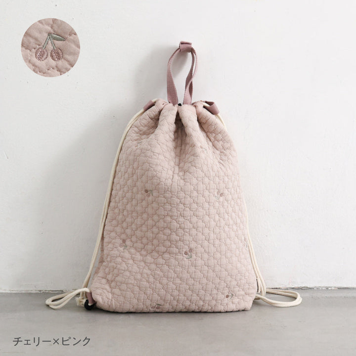 ランドセルの上から背負える ナップサック イブル モロッカン