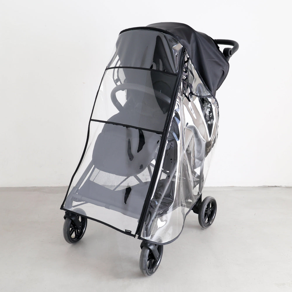 ベビーカー用 レインカバー 収納ポーチ付き