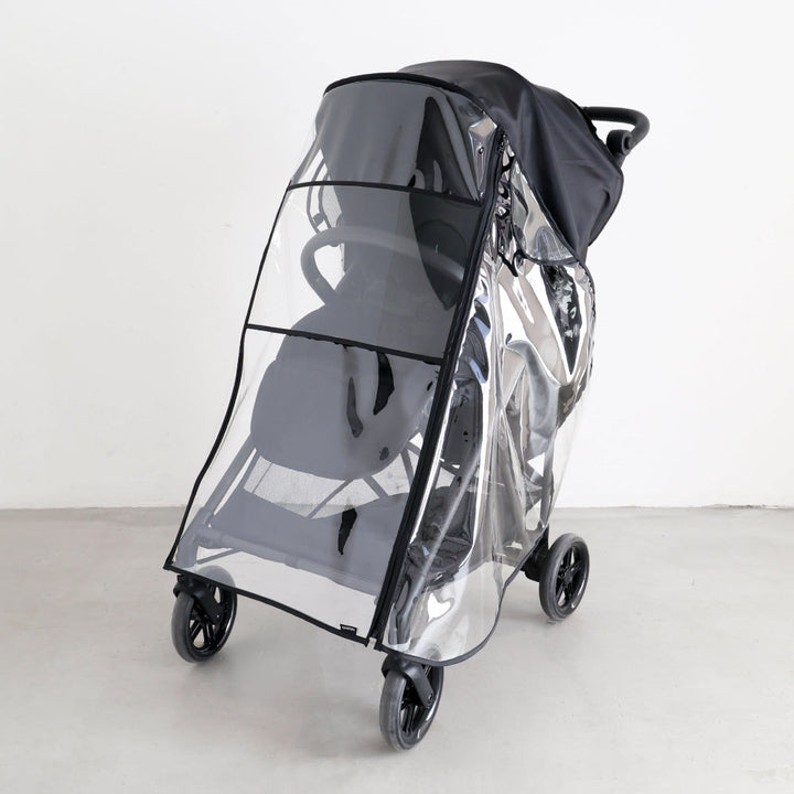 ベビーカー用 レインカバー 収納ポーチ付き