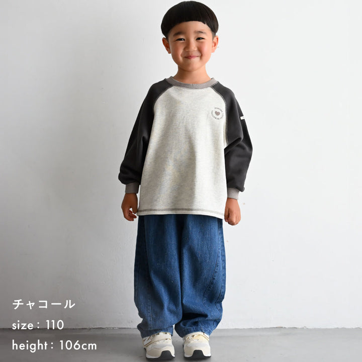 ラグラン スウェット トレーナー