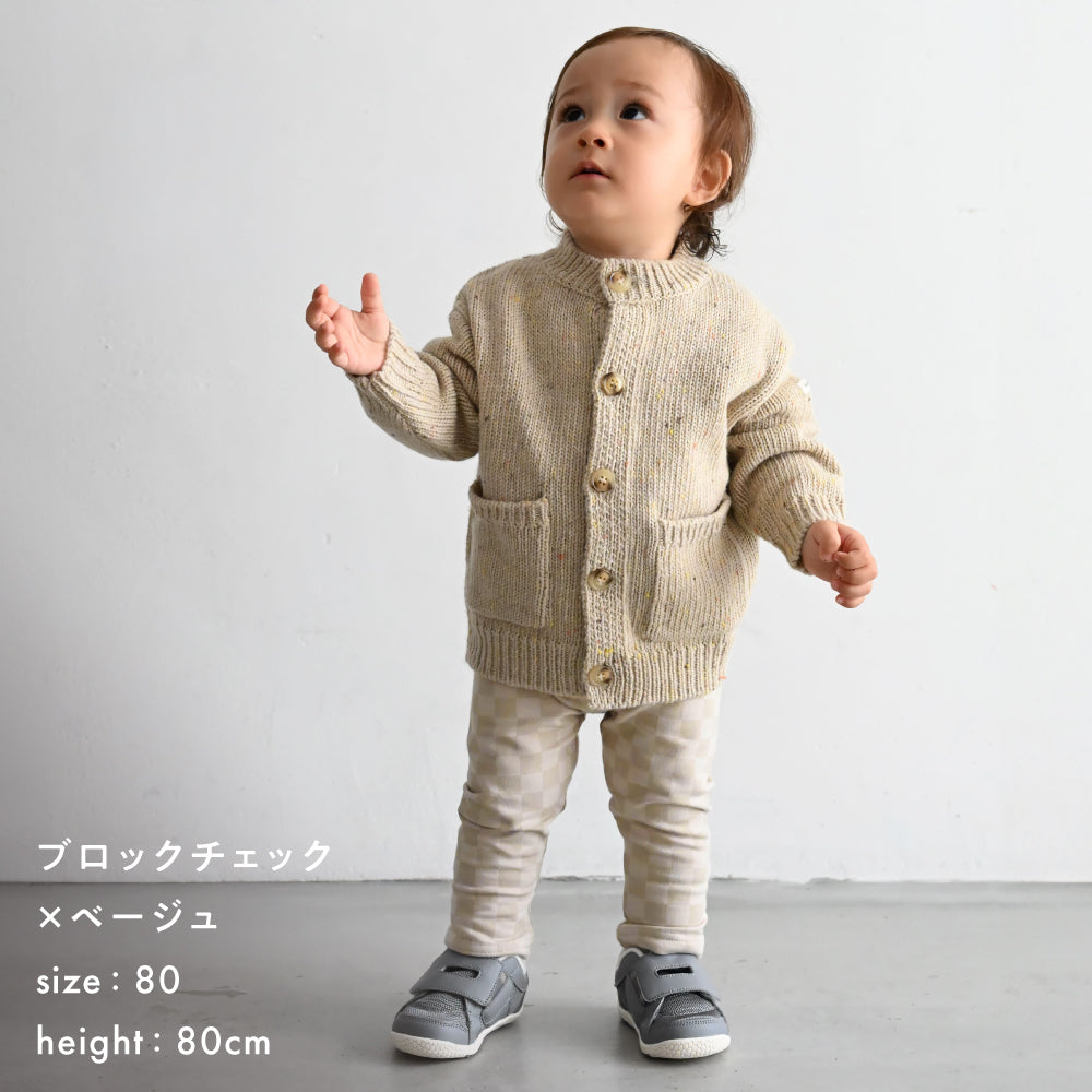 おなかが出にくい ストレッチ レギンス パンツ ミニ裏毛