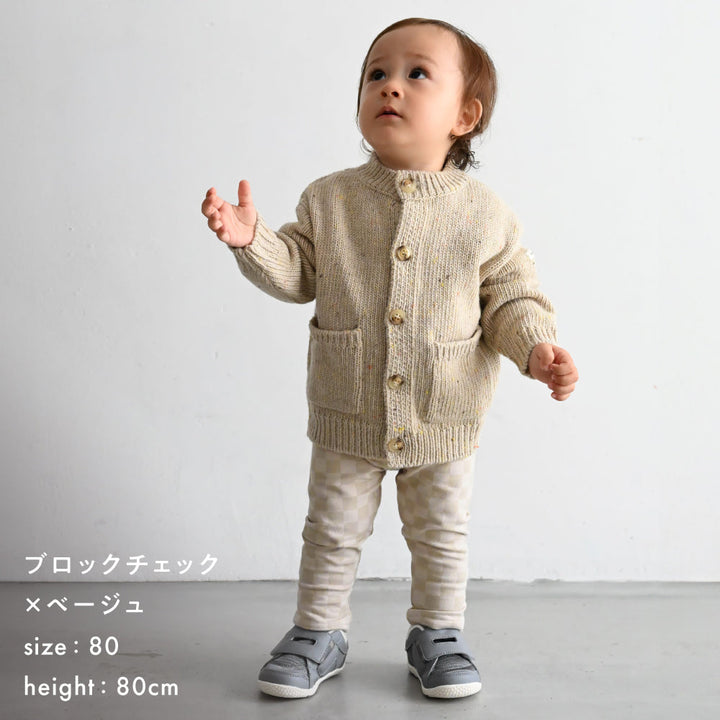 おなかが出にくい ストレッチ レギンス パンツ ミニ裏毛
