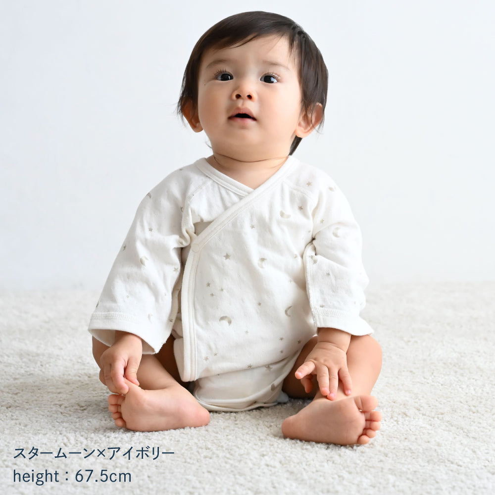 肌着 あったか 長袖 ロンパース 3枚セット