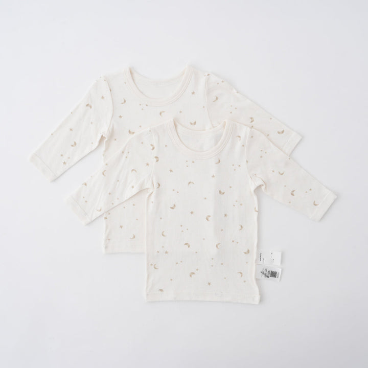 肌着 あったか 長袖 Tシャツ 2枚セット