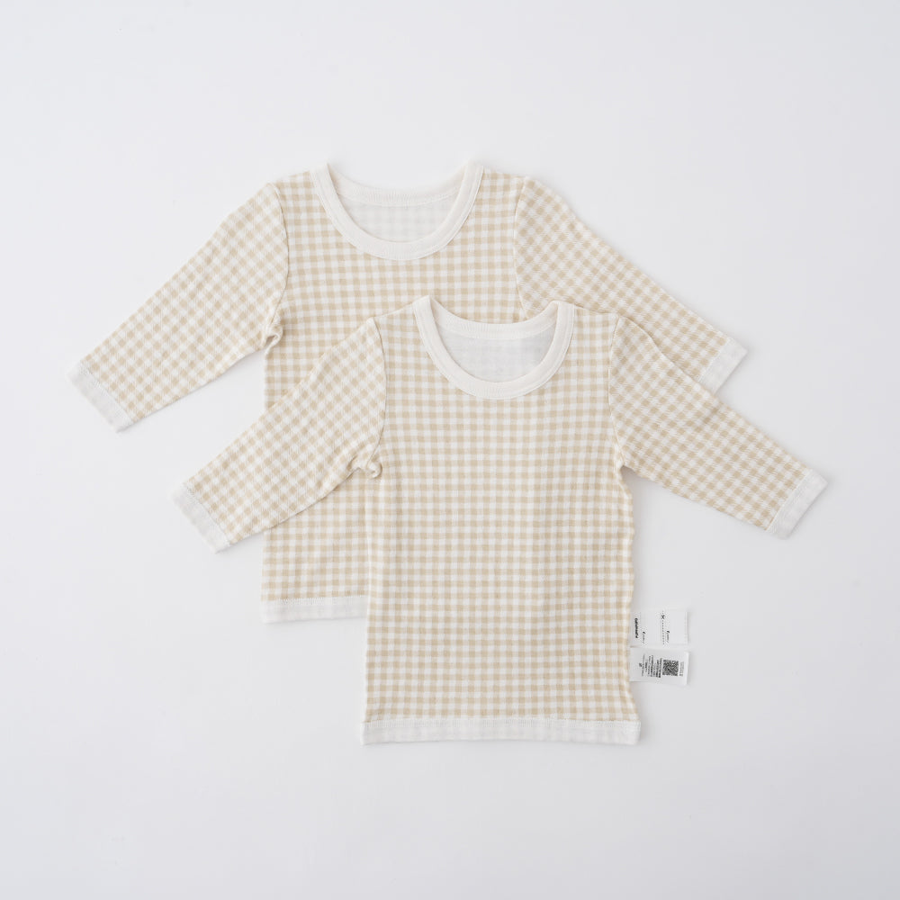 肌着 あったか 長袖 Tシャツ 2枚セット