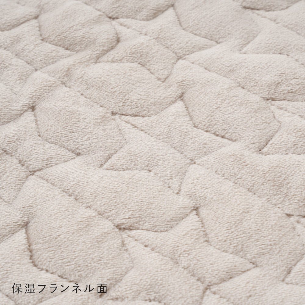 【保湿フランネル×ガーゼ】両面使える ベビー敷きパッド