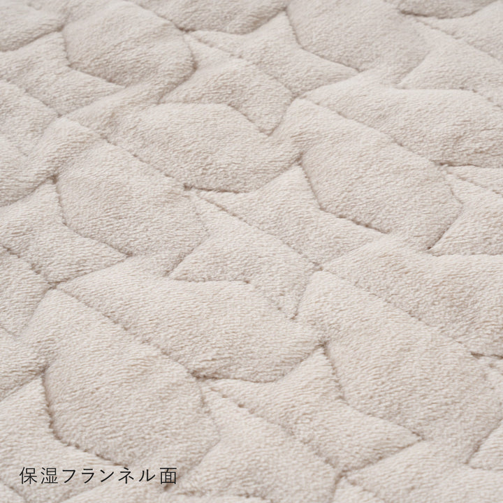 【保湿フランネル×ガーゼ】両面使える ベビー敷きパッド
