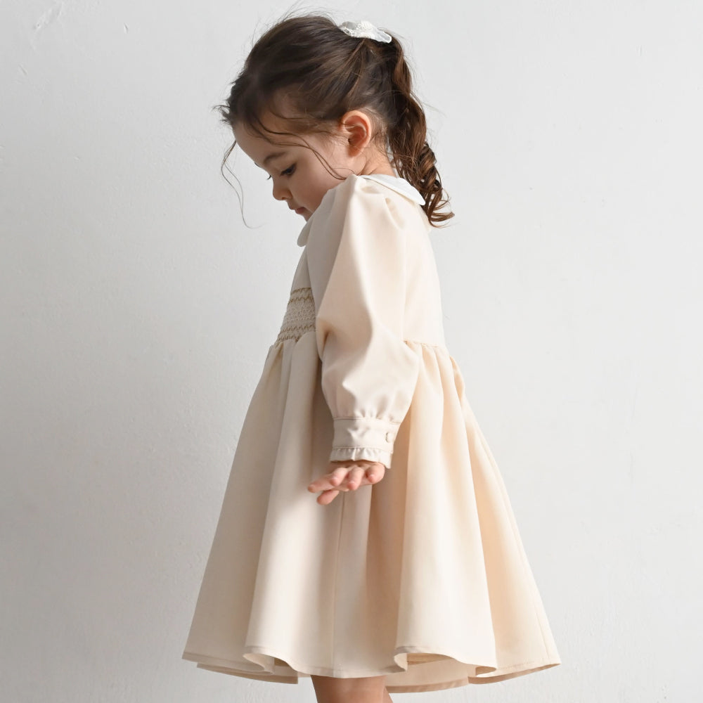 スモッキング ワンピース