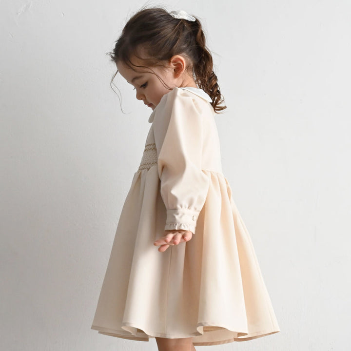 スモッキング ワンピース