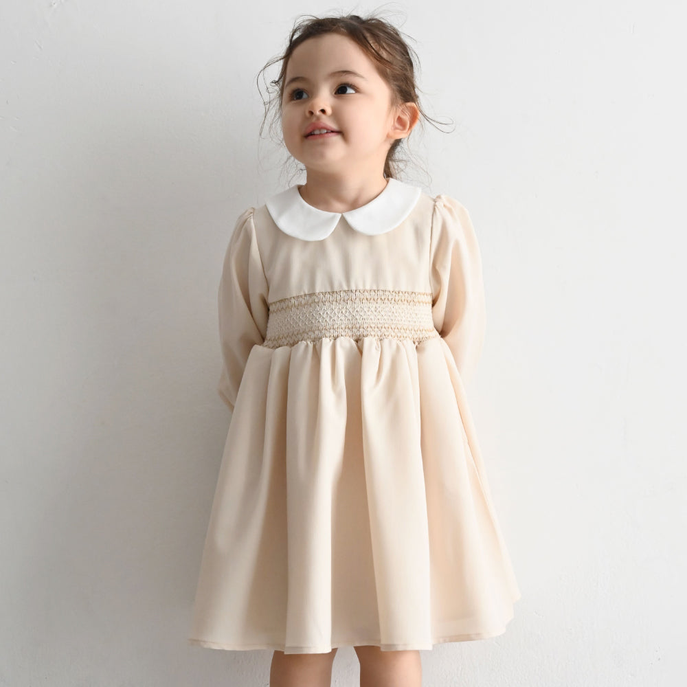 スモッキング ワンピース