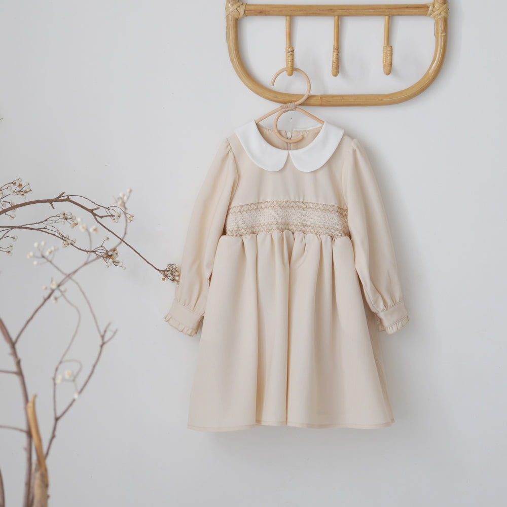 スモッキング ワンピース