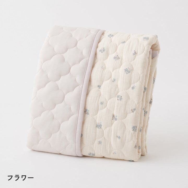 【冷感×オーガニックコットン】 ベビー敷きパッド リバーシブル