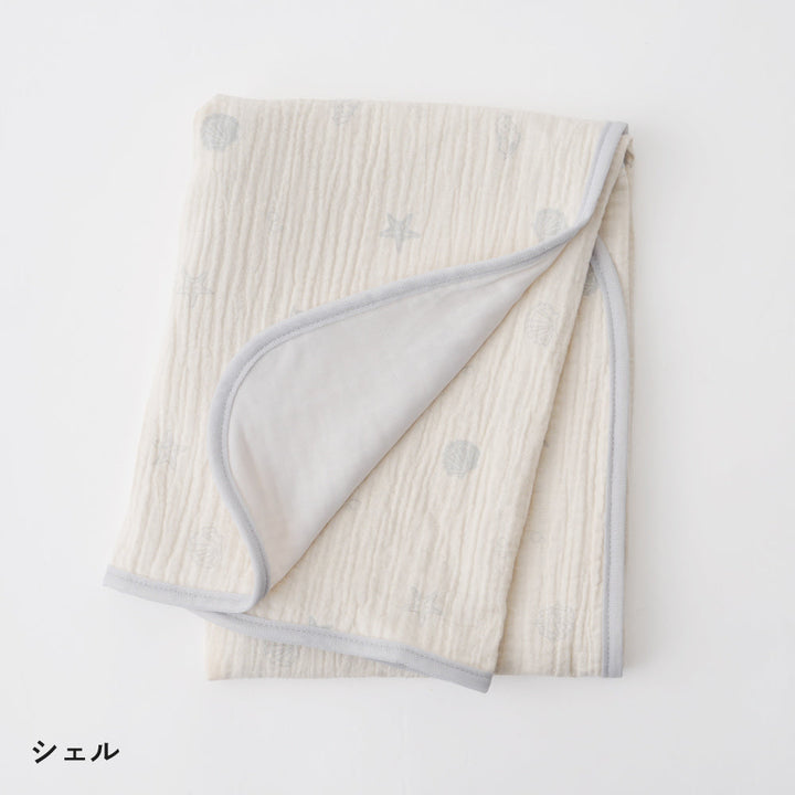 【冷感×オーガニックコットン】 ベビーケット リバーシブル 70×90cm