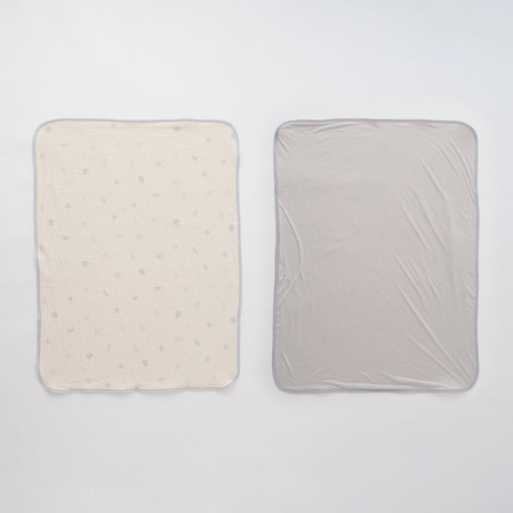 【冷感×オーガニックコットン】 ベビーケット リバーシブル 70×90cm