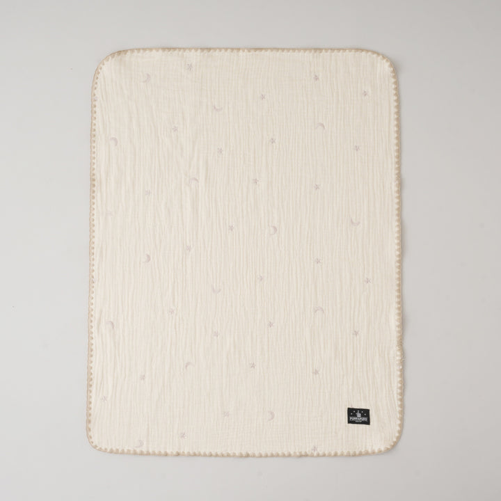 【名入れ刺繍商品】ベビーブランケット 6重ガーゼ