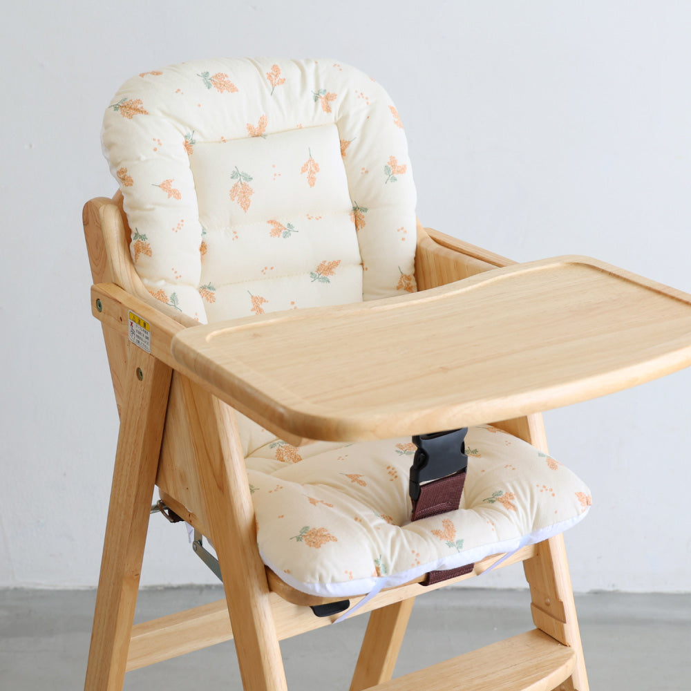 有名ブランド プッパプーポ 洗える チェアクッション ベビーチェア用 ベビー用家具