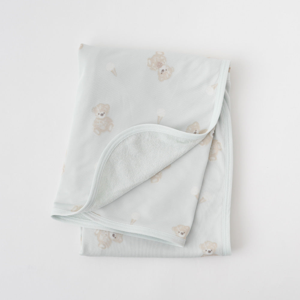 【冷感×パイル】 ベビーケット リバーシブル 70×90cm