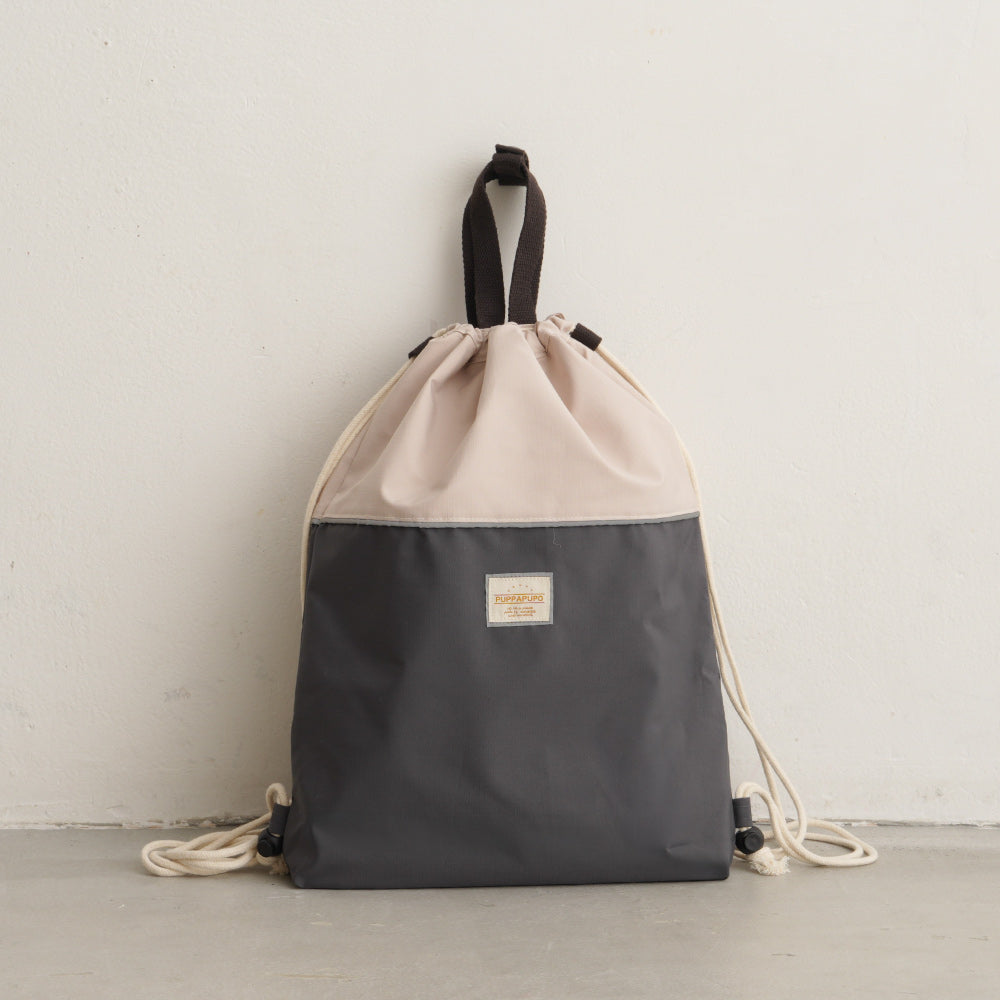 【撥水】 ランドセルの上から背負える ナップサック