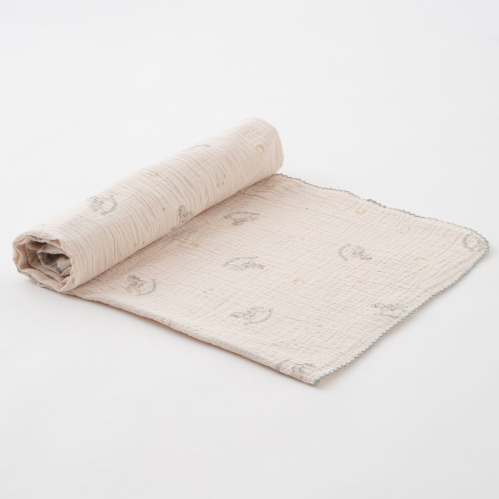 スワドルブランケット 100×100cm 2重ガーゼ – PUPPAPUPO オフィシャル