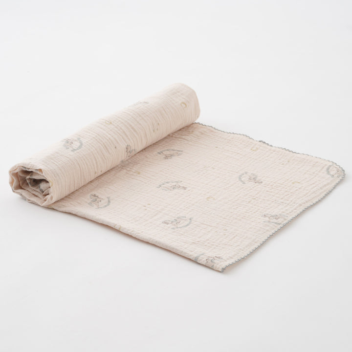 スワドルブランケット 100×100cm 2重ガーゼ