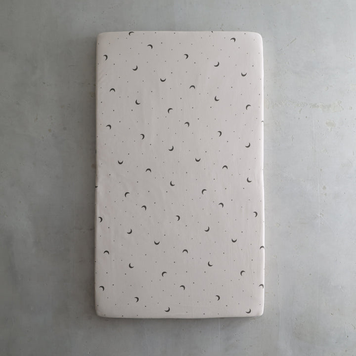 ベビーふとん フィッティングシーツ マチなし 天竺ニット