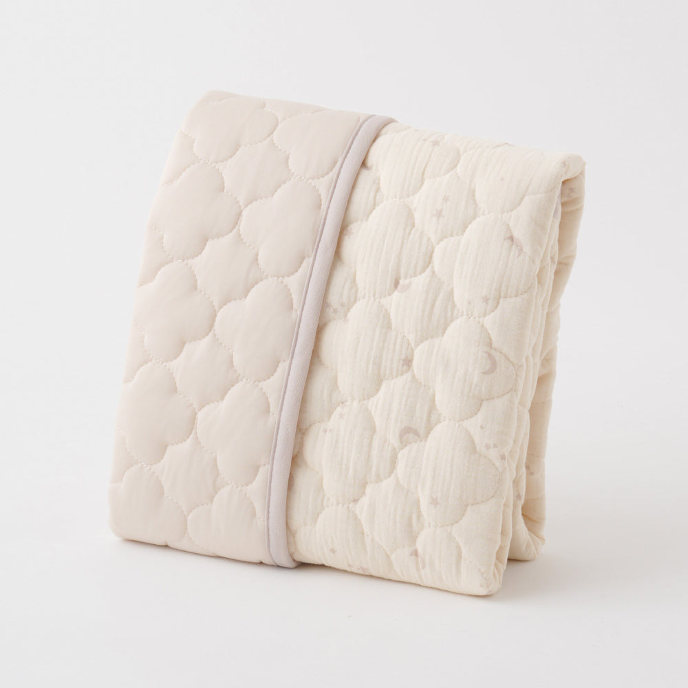 【冷感×オーガニックコットン】 ベビー敷きパッド リバーシブル