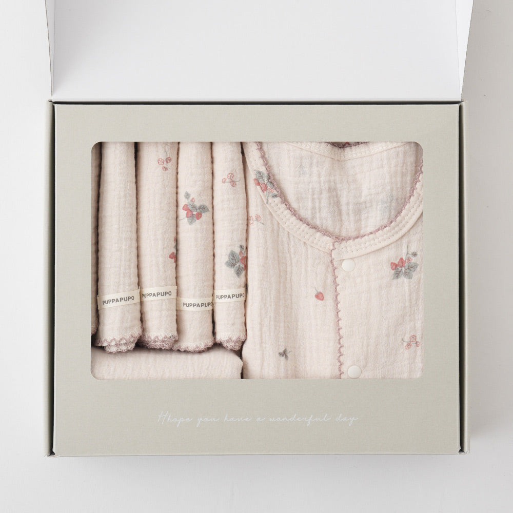 出産祝い 2重ガーゼ 4点セット