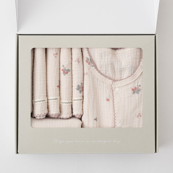 出産祝い 2重ガーゼ 4点セット